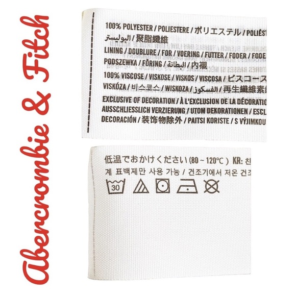 🟣ABERCROMBIE & FITCH Boho Floral V-neck Sleeveless Fit & Flare Dress, Size XS - Picture 9 of 9